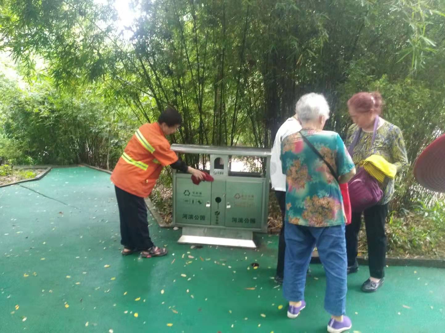 大同河濱公園清潔
